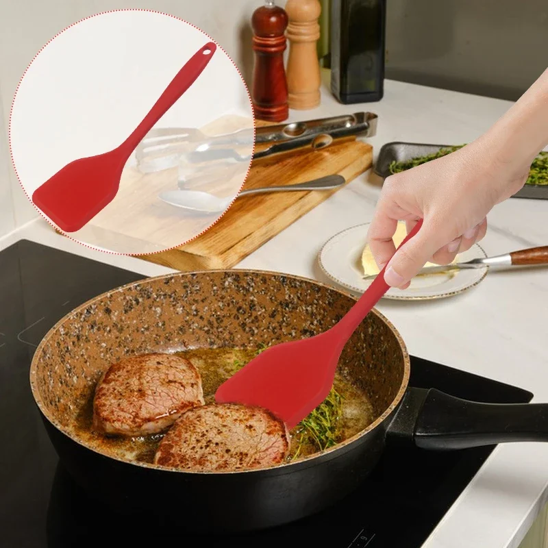 Food Grade Silicone Cooking Sp - Offset Spatula Set บทวิจารณ์และราคา
