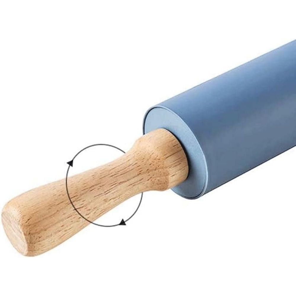 Non-Stick Silicone Rolling Pin - Kitchen Roller Baking บทวิจารณ์และราคา