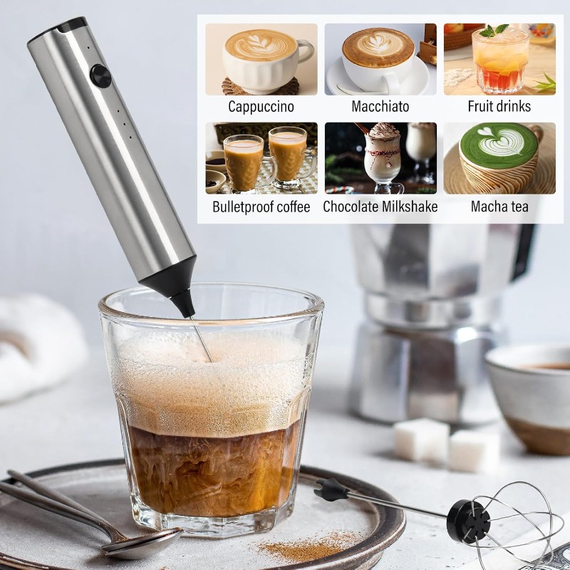 Rechargeable Electric Whisk US - Kitchen Baking Blender บทวิจารณ์และราคา