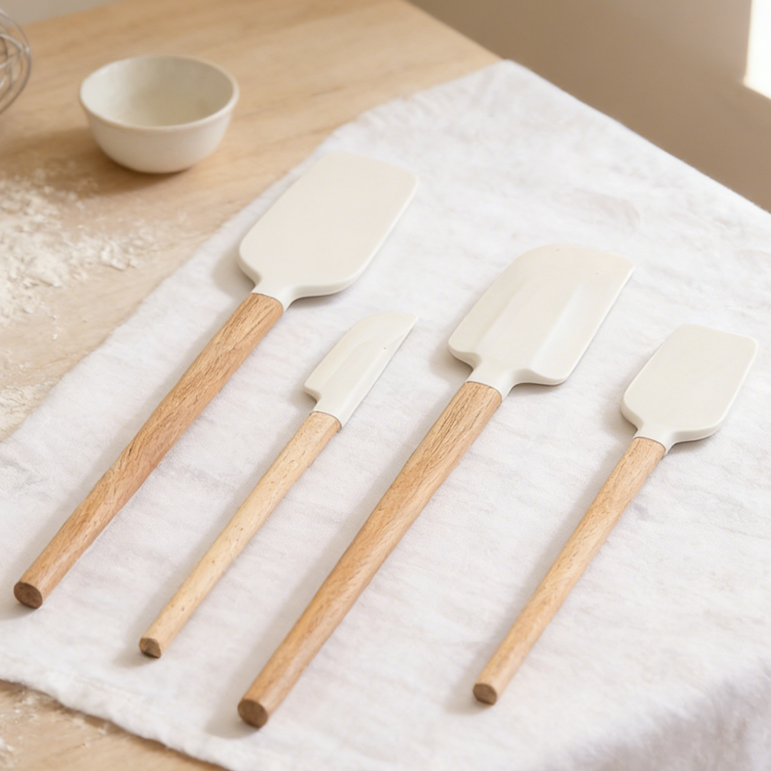 Silicone Spatula Set, Spatula  - Offset Spatula Set บทวิจารณ์และราคา
