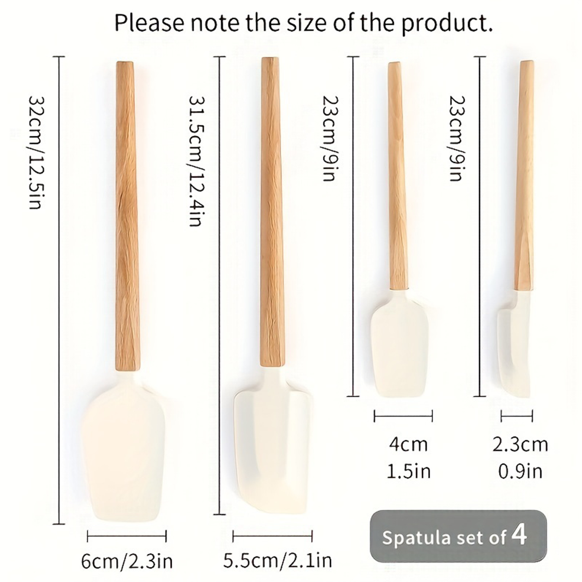 Silicone Spatula Set, Spatula  - Offset Spatula Set บทวิจารณ์และราคา