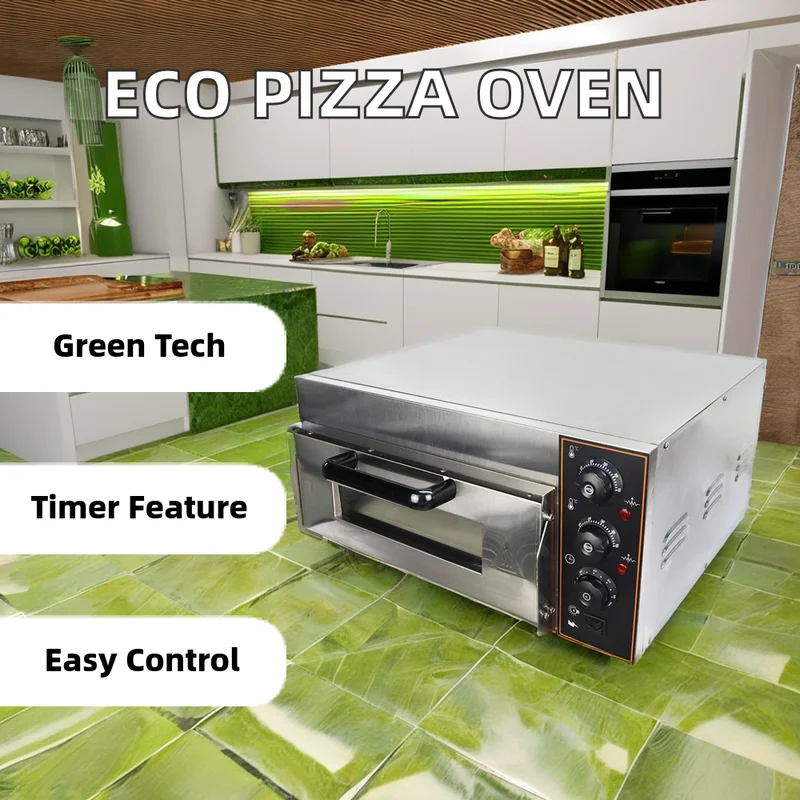 Stainless Steel Single Deck Pi - Commercial Kitchen Baking Equipment บทวิจารณ์และราคา