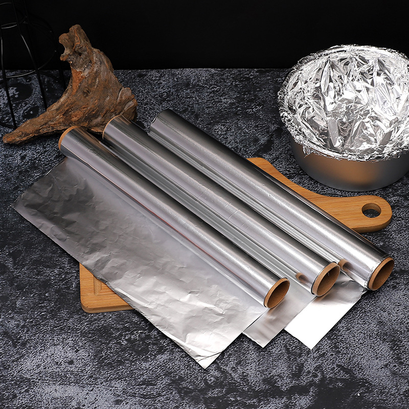BBQ Aluminum Foil Oven Home Ec - Kitchen Baking Trays บทวิจารณ์และราคา