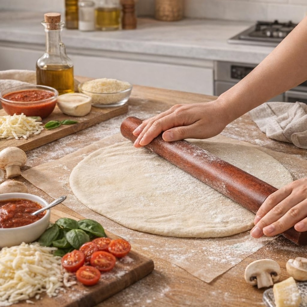 17-inch Wood Rolling Pin, Non- - Kitchen Roller Baking บทวิจารณ์และราคา
