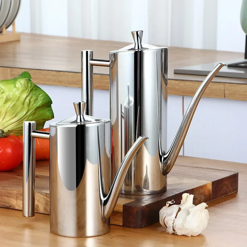 Stainless Steel Olive Oil Bott - Kitchen Baking Blender บทวิจารณ์และราคา
