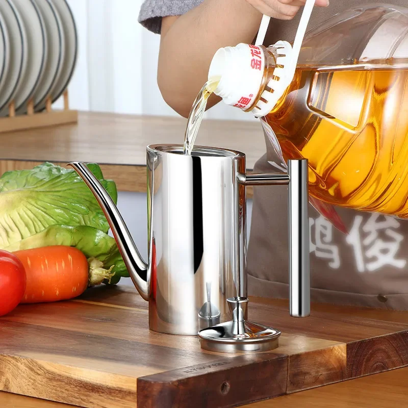 Stainless Steel Olive Oil Bott - Kitchen Baking Blender บทวิจารณ์และราคา