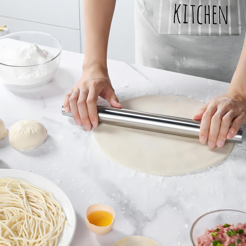 Stainless Steel Rolling Pin Ba - Kitchen Roller Baking บทวิจารณ์และราคา