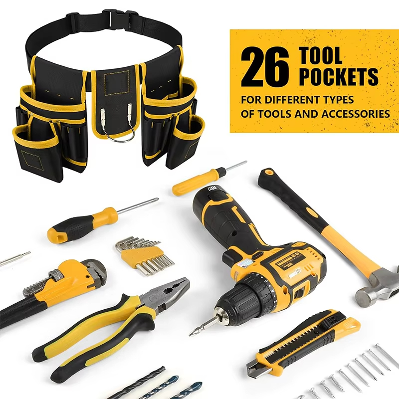 Adjustable Tool Belt Bag with  - Kitchen Jobs บทวิจารณ์และราคา