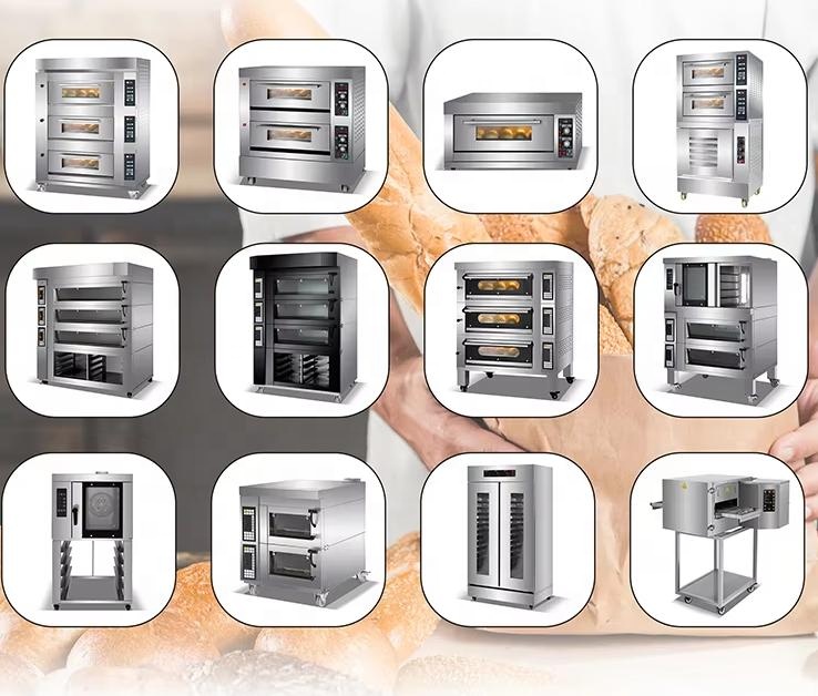 3 Deck 6 Trays Commercial Kitc - Commercial Kitchen Baking Equipment บทวิจารณ์และราคา