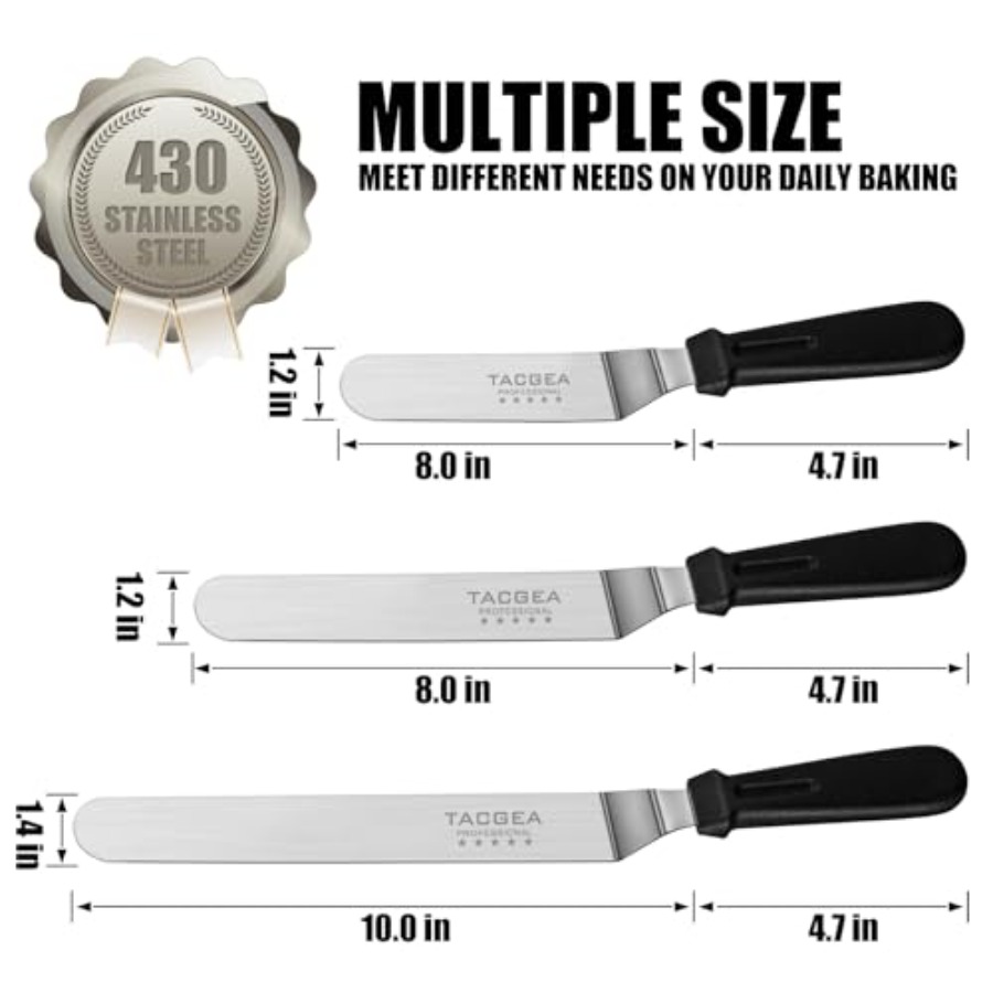 Icing Spatula Angled Offset Ca - Offset Spatula Set บทวิจารณ์และราคา
