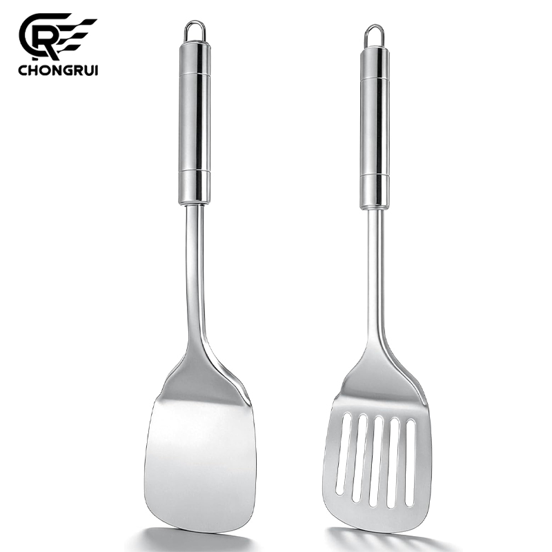 Stainless Steel Turner Long Ha - Offset Spatula Set บทวิจารณ์และราคา