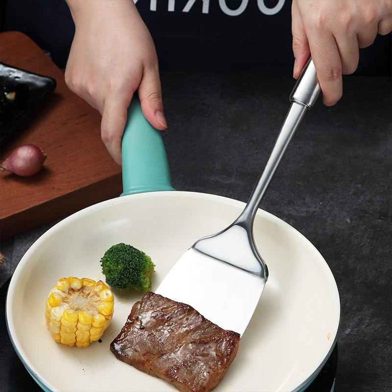 Stainless Steel Turner Long Ha - Offset Spatula Set บทวิจารณ์และราคา