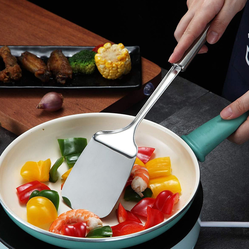 Stainless Steel Turner Long Ha - Offset Spatula Set บทวิจารณ์และราคา