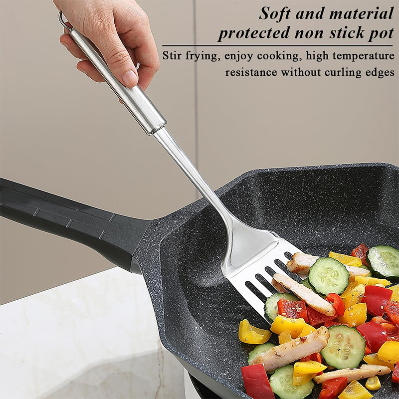 Stainless Steel Turner Long Ha - Offset Spatula Set บทวิจารณ์และราคา