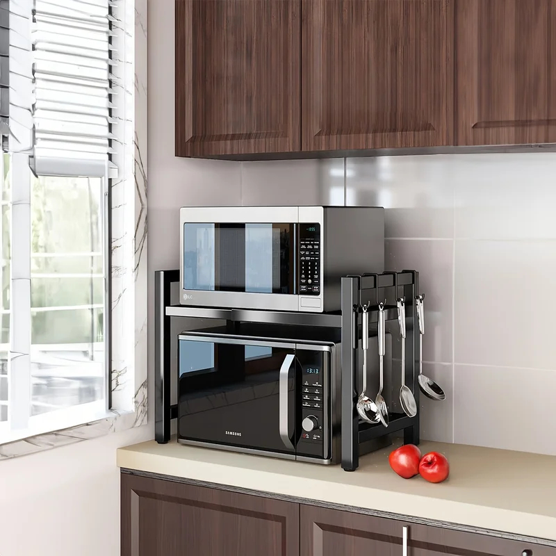 Expandable Microwave Shelf, Mi - Kitchen Baking Rack บทวิจารณ์และราคา