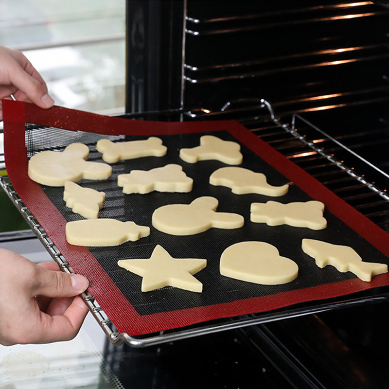 Perforated Silicone Baking Mat - Kitchen Bakery บทวิจารณ์และราคา