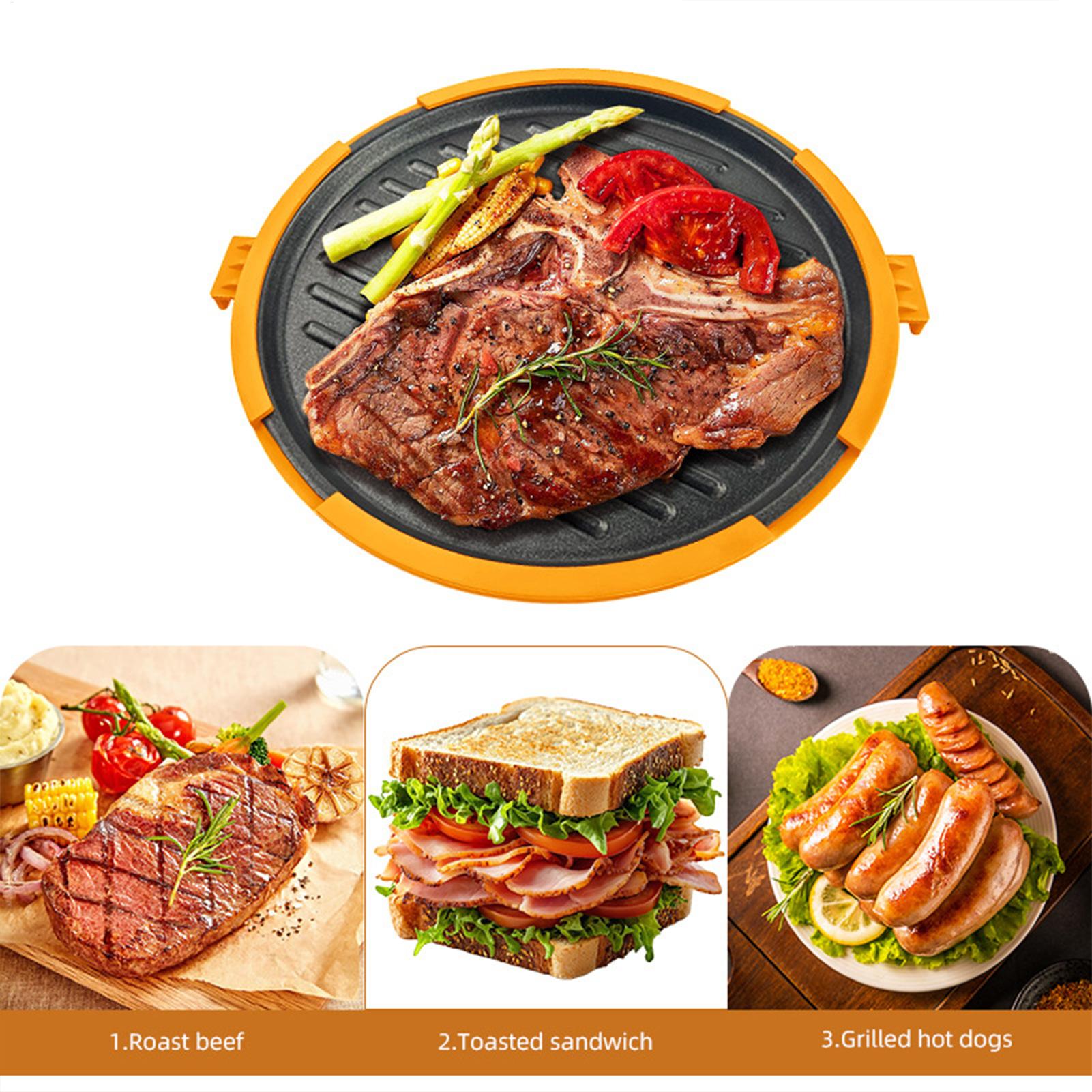 Microwave Grill Pan Quick-Heat - Kitchen Baking Trays บทวิจารณ์และราคา