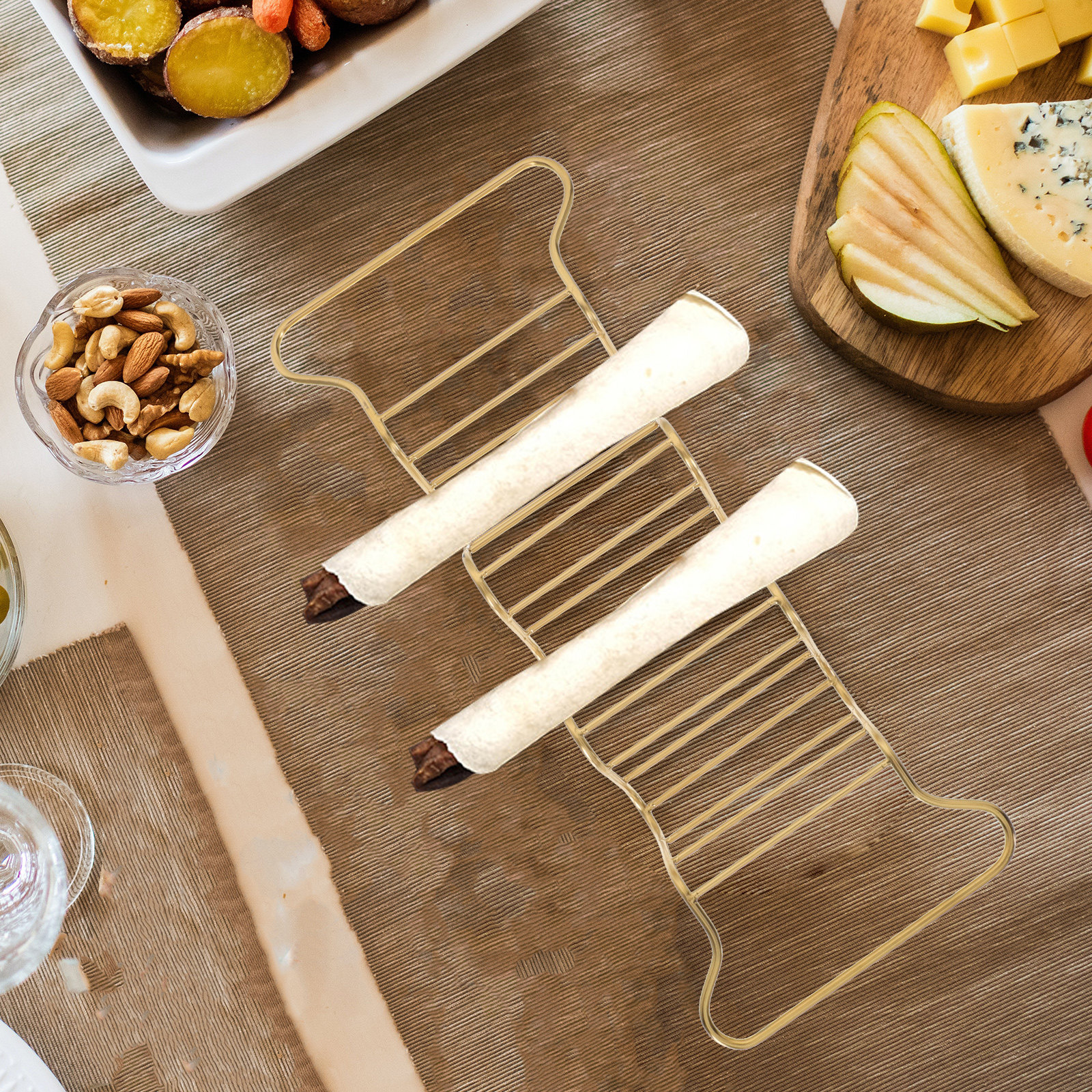 1Pcs Stainless Steel Taco Hold - Kitchen Baking Gadgets บทวิจารณ์และราคา