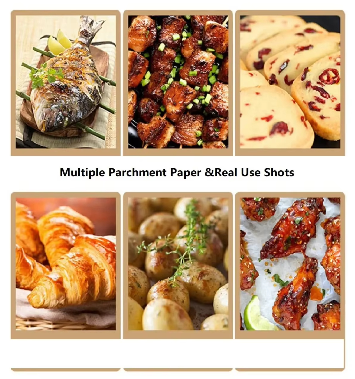 Non-Stick Parchment Paper Baki - Kitchen Baking Sheets บทวิจารณ์และราคา