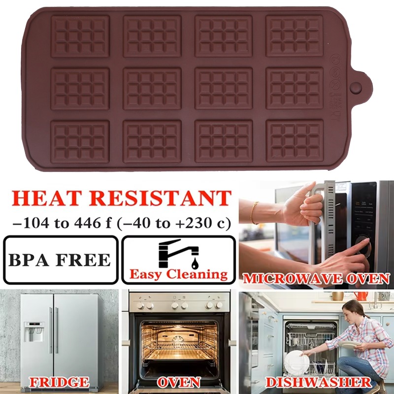 Silicone Chocolate Mold 12 Eve - Kitchen Baking Decor บทวิจารณ์และราคา