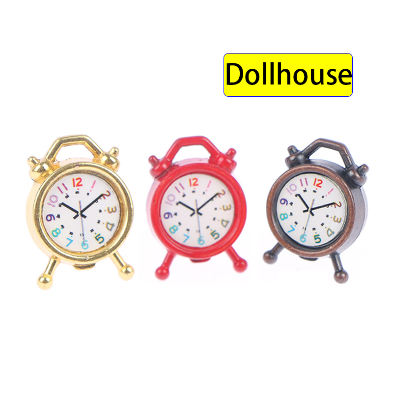 1PC 1:12 Scale Alarm Clock Dol - Kitchen Up บทวิจารณ์และราคา