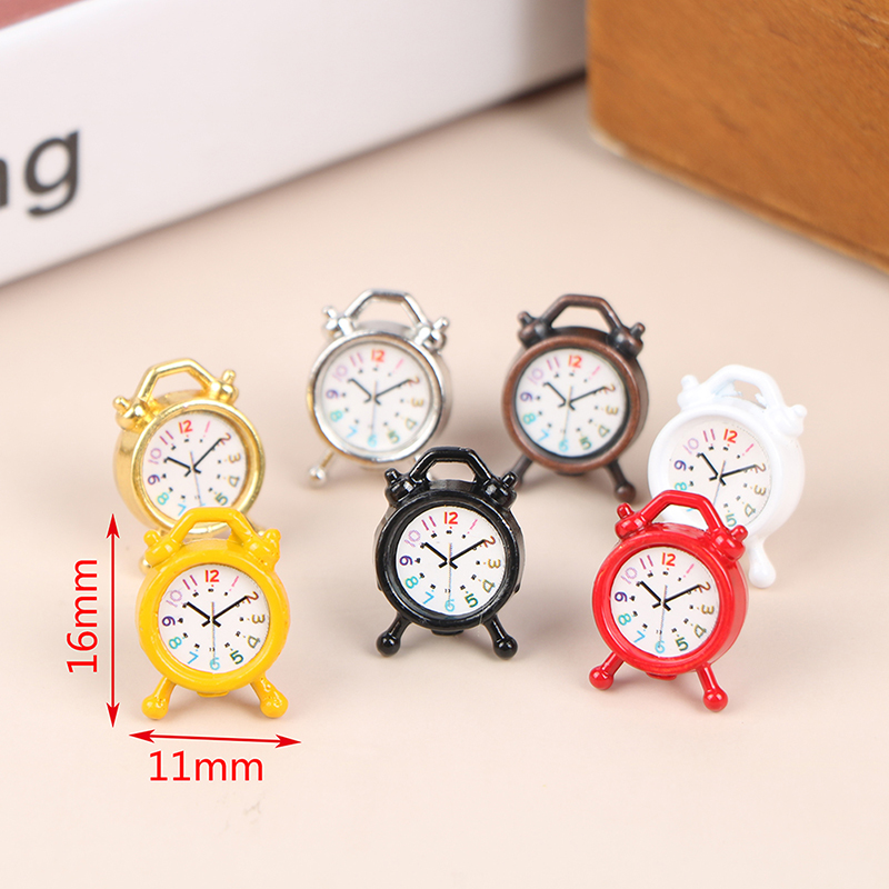 1PC 1:12 Scale Alarm Clock Dol - Kitchen Up บทวิจารณ์และราคา