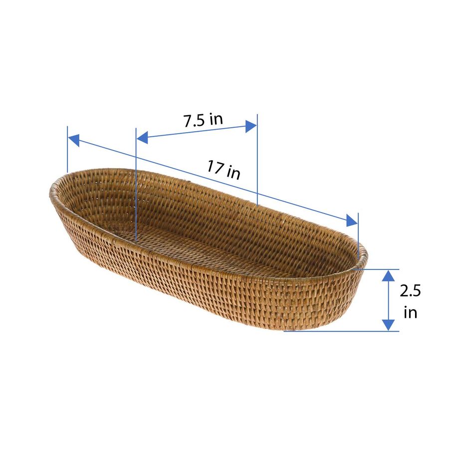 La Jolla Bread Basket Woven Ra - Kitchen Baking Trays บทวิจารณ์และราคา