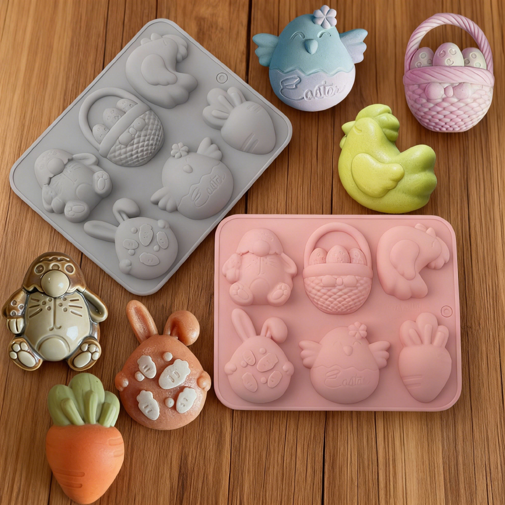 Easter Silicone Cake Mold 6-Ce - Kitchen Design For Baking บทวิจารณ์และราคา