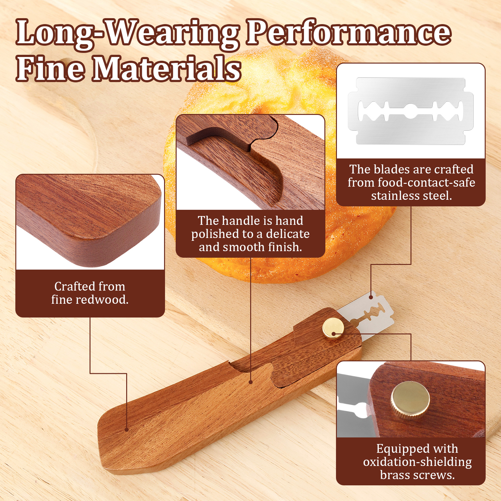 Bread Lame Sourdough Scorer To - Kitchen Baking Gadgets บทวิจารณ์และราคา