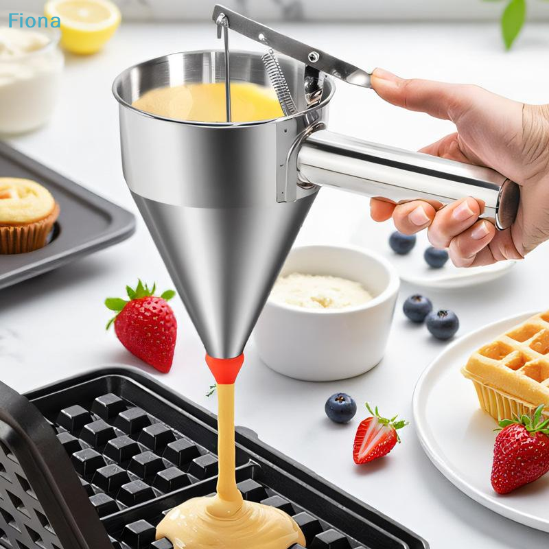✔Stainless Steel Funnel Dispen - Kitchen Baking Blender บทวิจารณ์และราคา