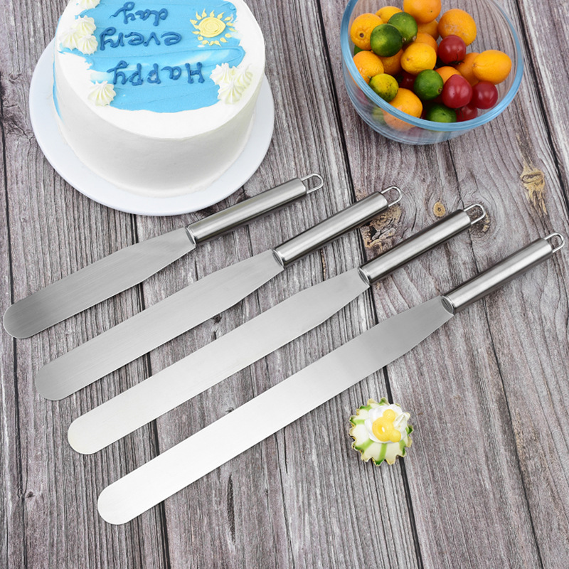 Stainless Steel Tube Handle Ca - Offset Spatula Set บทวิจารณ์และราคา