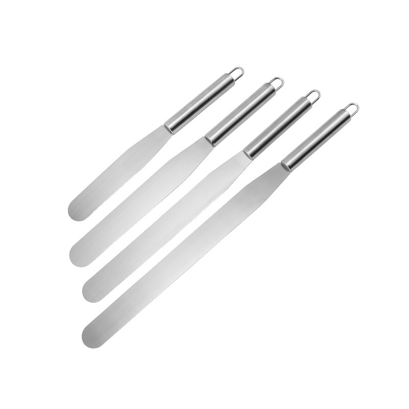Stainless Steel Tube Handle Ca - Offset Spatula Set บทวิจารณ์และราคา