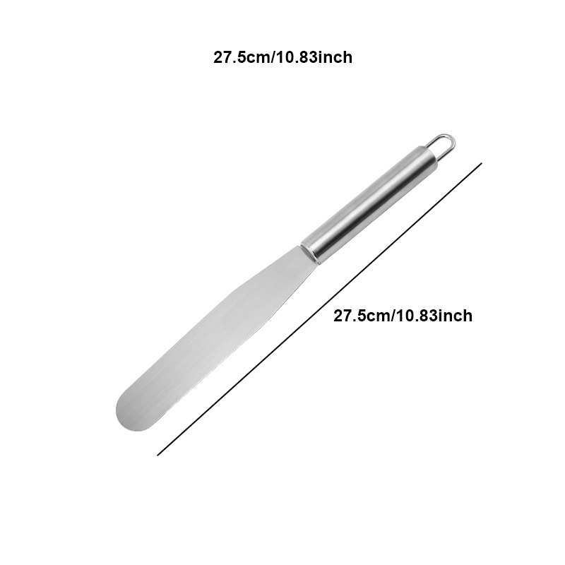 Stainless Steel Tube Handle Ca - Offset Spatula Set บทวิจารณ์และราคา