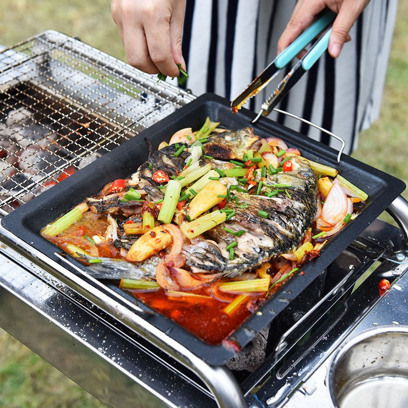 Outdoors Thick Square Grill Pa - Kitchen Baking Sheets บทวิจารณ์และราคา