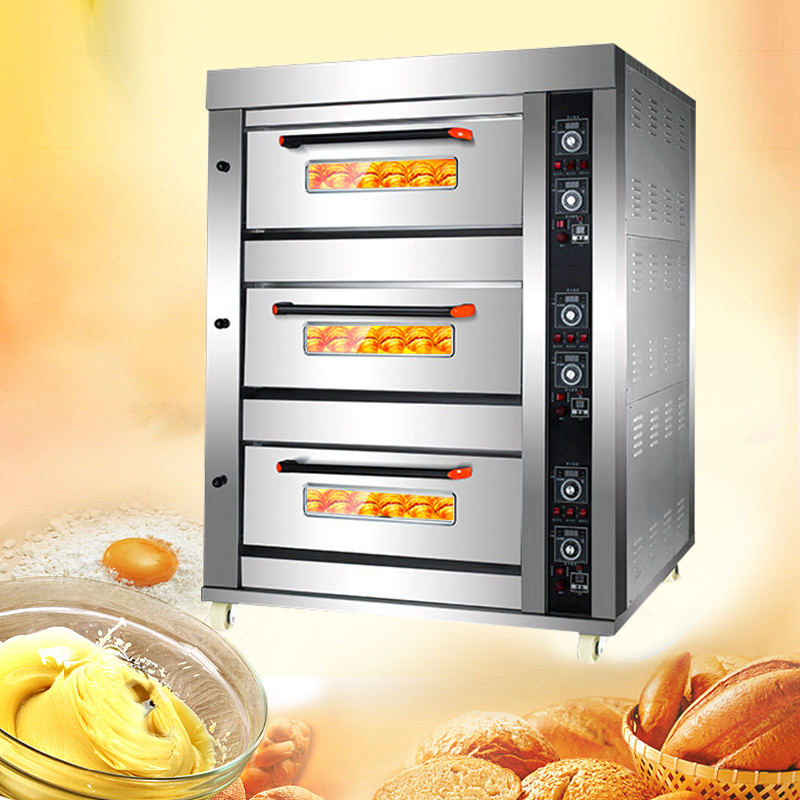 Guangzhou 3 Deck 6 Trays Comme - Commercial Kitchen Baking Equipment บทวิจารณ์และราคา