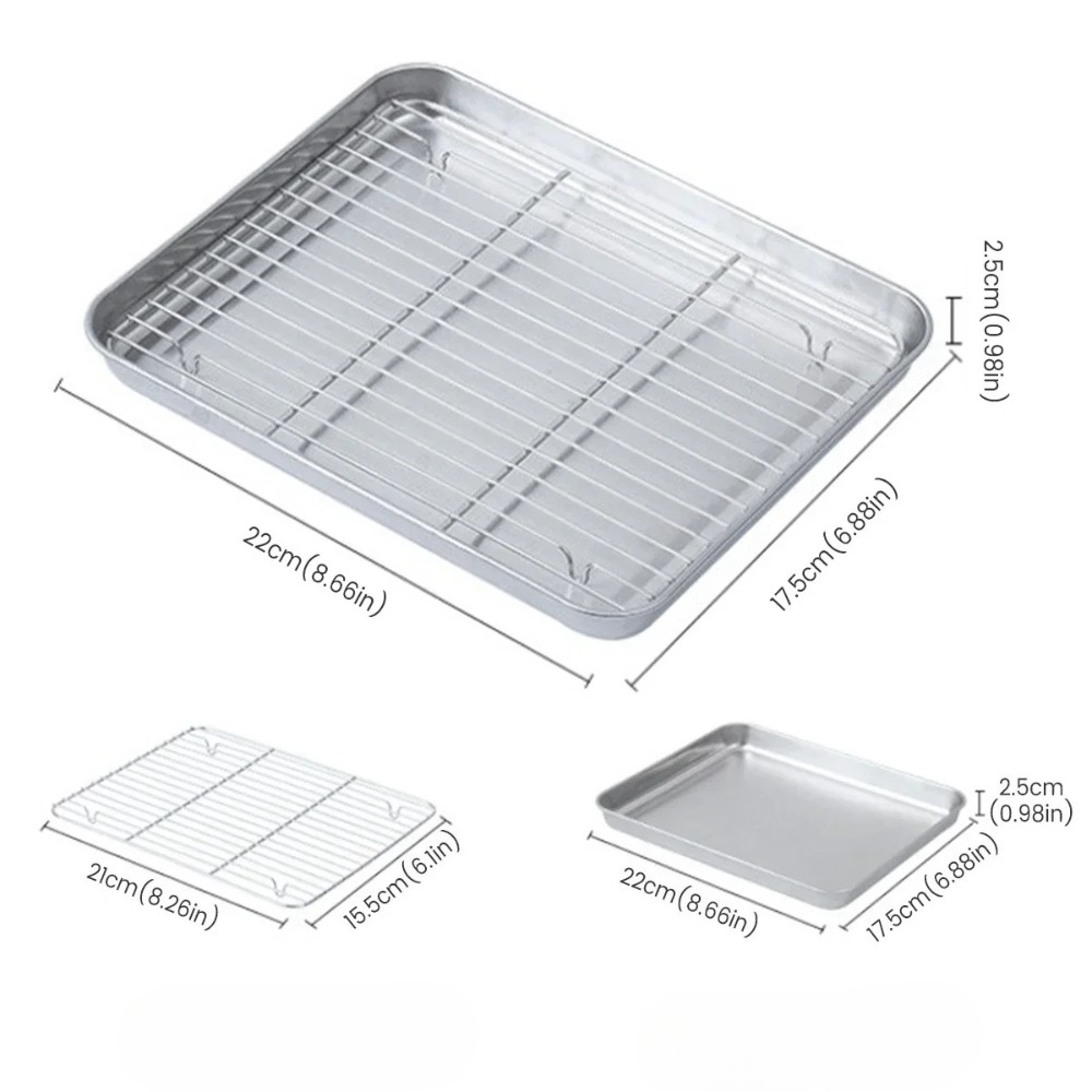 Stainless Steel Baking Sheet w - Kitchen Baking Sheets บทวิจารณ์และราคา
