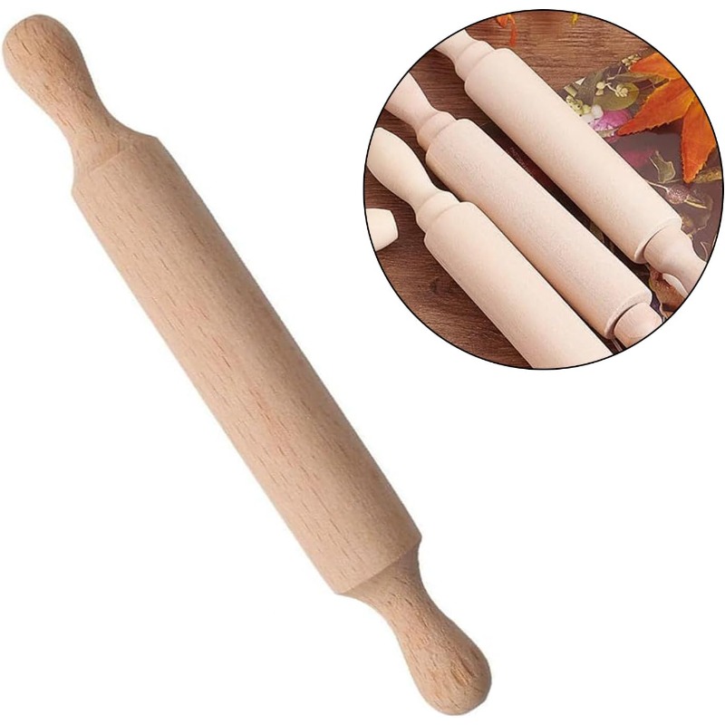 Wooden Mini Rolling Pin for Ki - Kitchen Roller Baking บทวิจารณ์และราคา