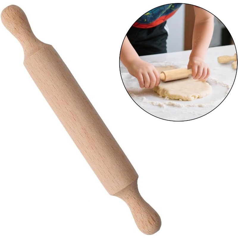 Wooden Mini Rolling Pin for Ki - Kitchen Roller Baking บทวิจารณ์และราคา