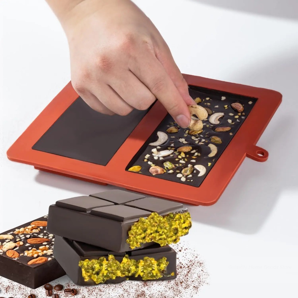 Dubai Chocolate Mold Bar Pista - Kitchen Tools For Baking บทวิจารณ์และราคา