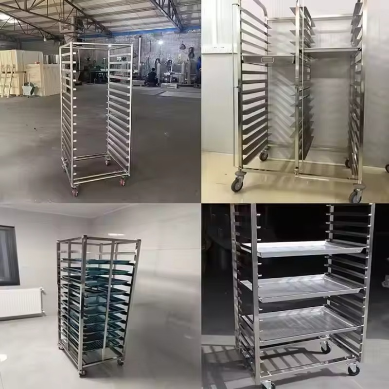6 10 15 16 Tiers Stainless Ste - Kitchen Baking Cart บทวิจารณ์และราคา
