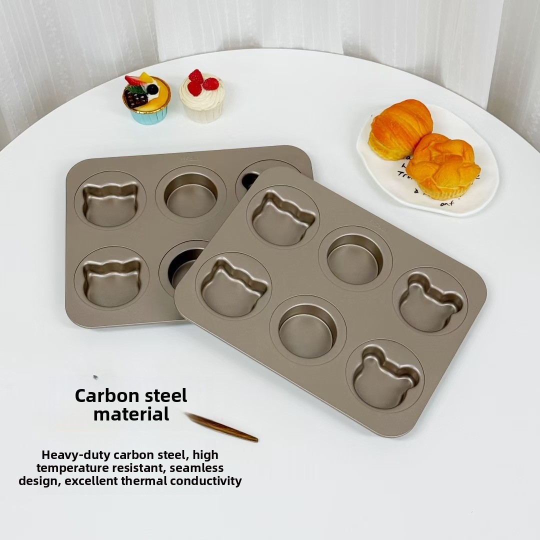 Carbon Steel Bear Shaped Bakin - Kitchen Baking Tray Set บทวิจารณ์และราคา