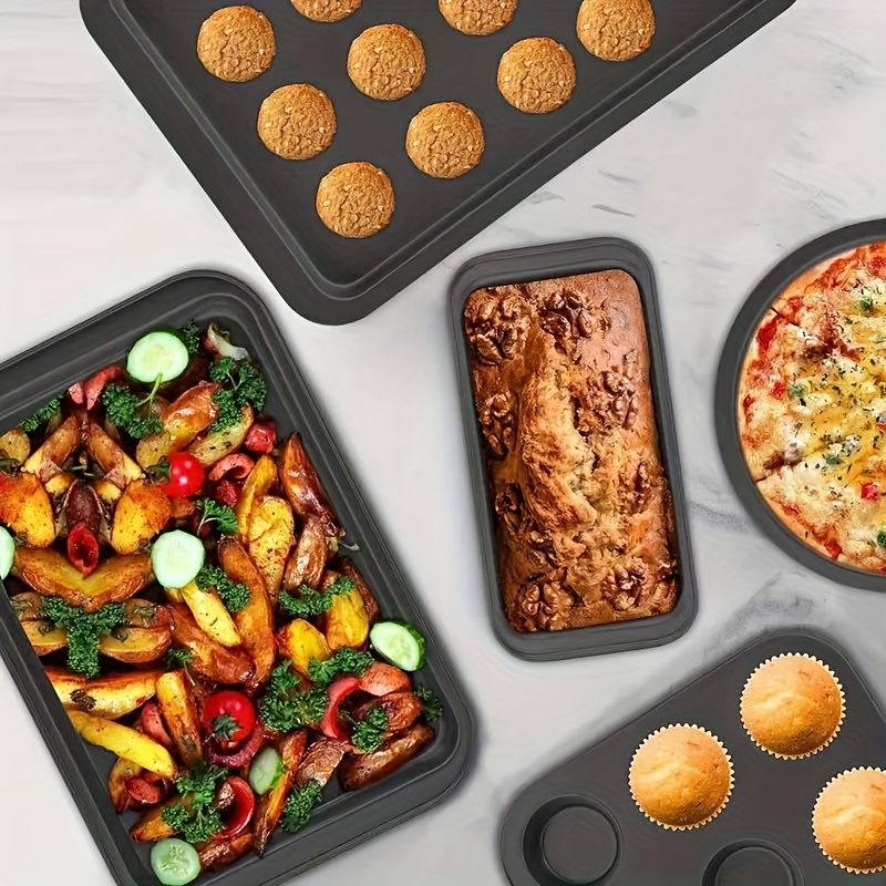 Set of 10 Baking Trays, Featur - Kitchen Baking Cupboard บทวิจารณ์และราคา