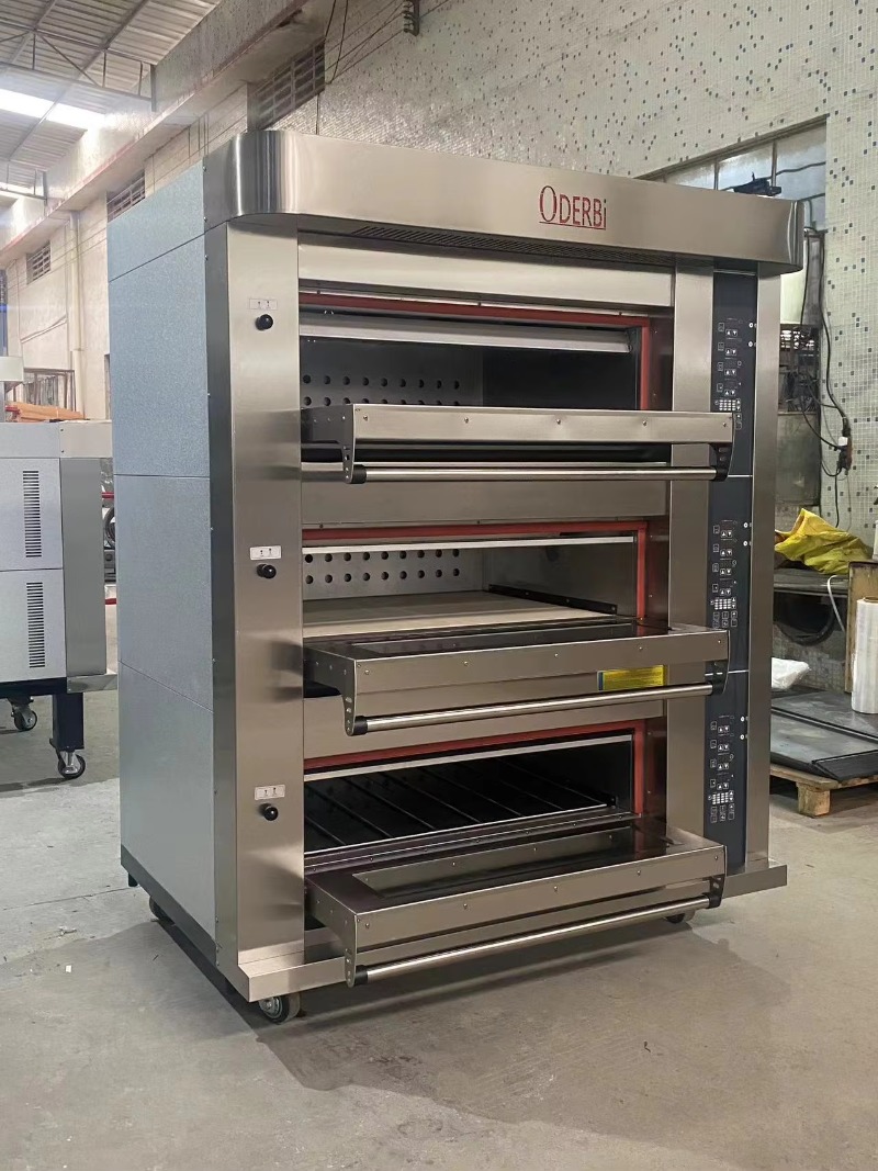 Customized Commercial 3 Deck 6 - Commercial Kitchen Baking Equipment บทวิจารณ์และราคา