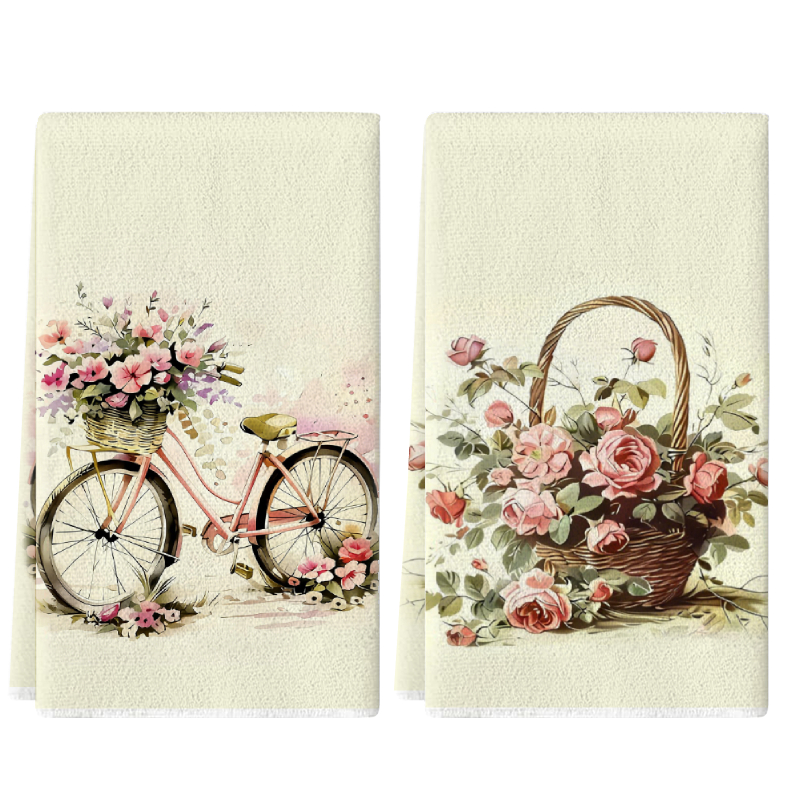 2Pcs, Flower Cart + Rose Baske - Kitchen Baking Cart บทวิจารณ์และราคา