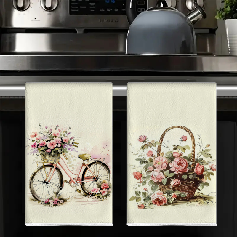 2Pcs, Flower Cart + Rose Baske - Kitchen Baking Cart บทวิจารณ์และราคา