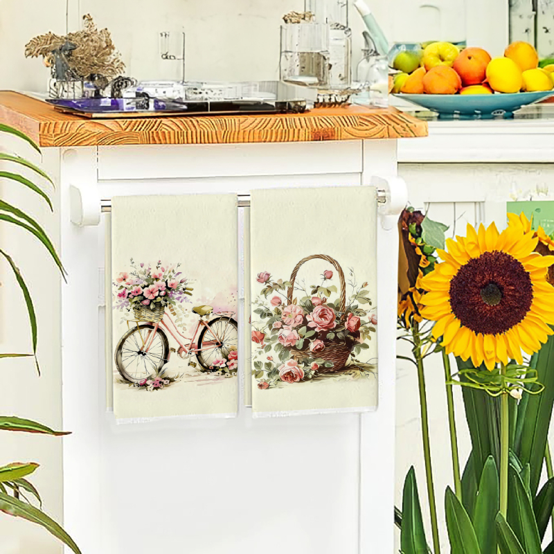 2Pcs, Flower Cart + Rose Baske - Kitchen Baking Cart บทวิจารณ์และราคา