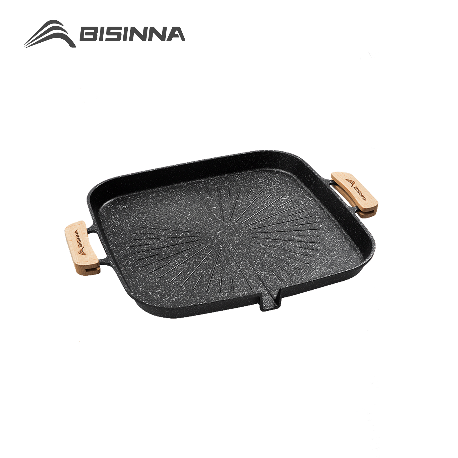 BISINNA Square BBQ Grill Pan N - Kitchen Baking Sheets บทวิจารณ์และราคา