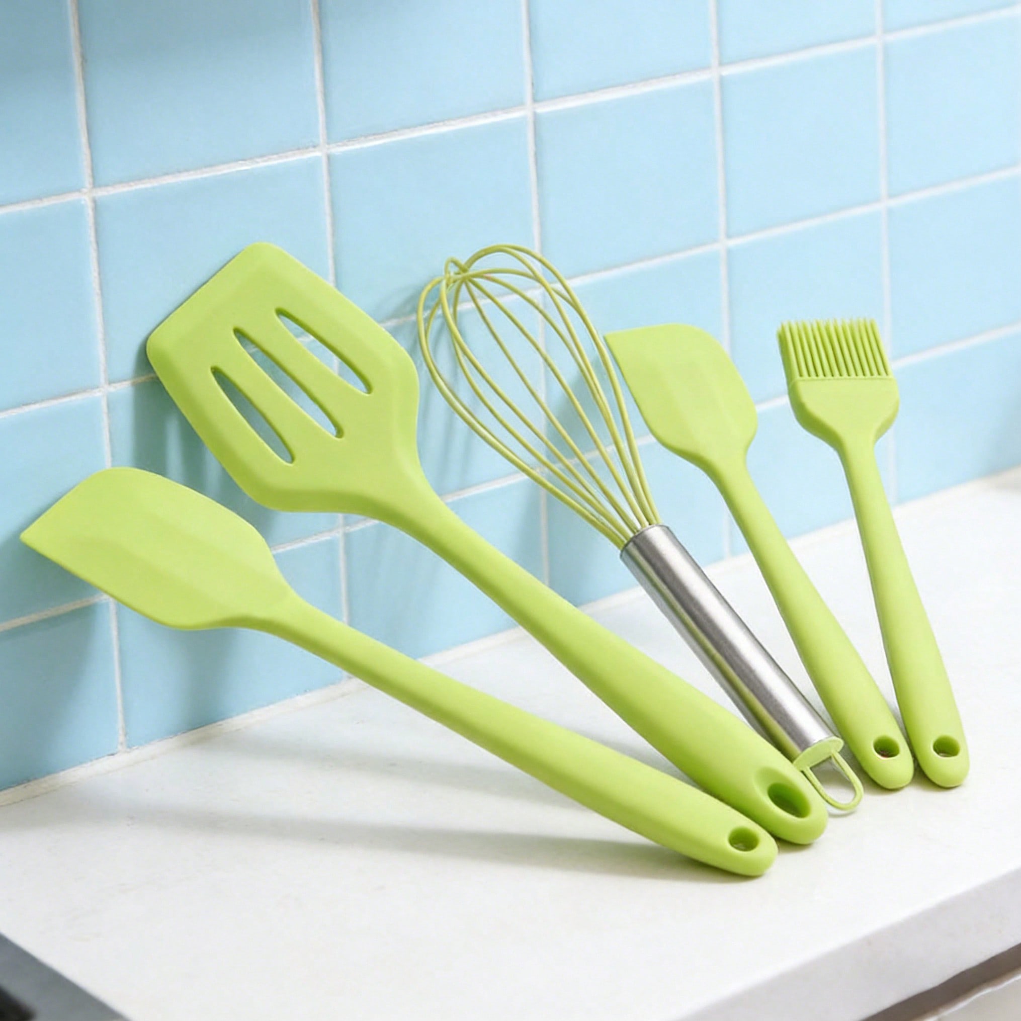Silicone Cooking Utensils Set, - Kitchen Baking Gadgets บทวิจารณ์และราคา