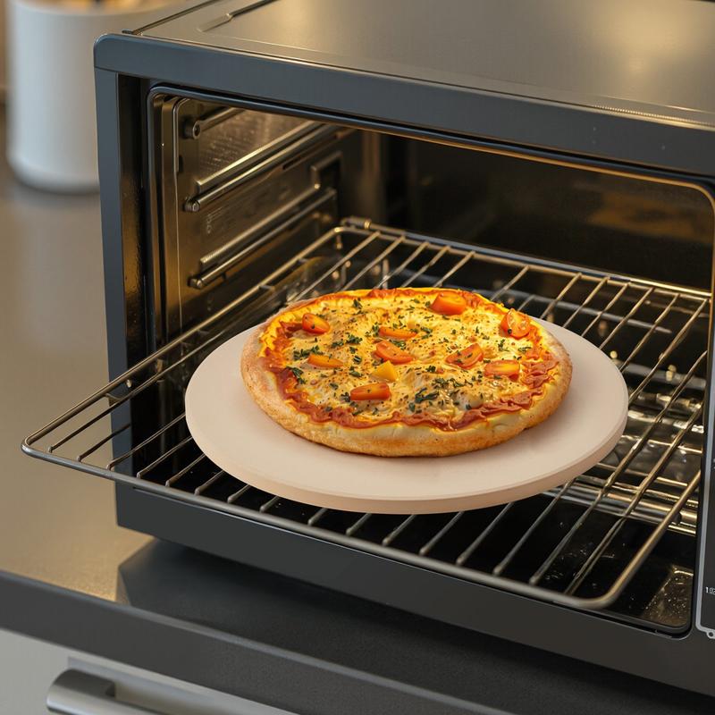 Pizza Stone, 16 in Round Pizza - Kitchen Baking Rack บทวิจารณ์และราคา