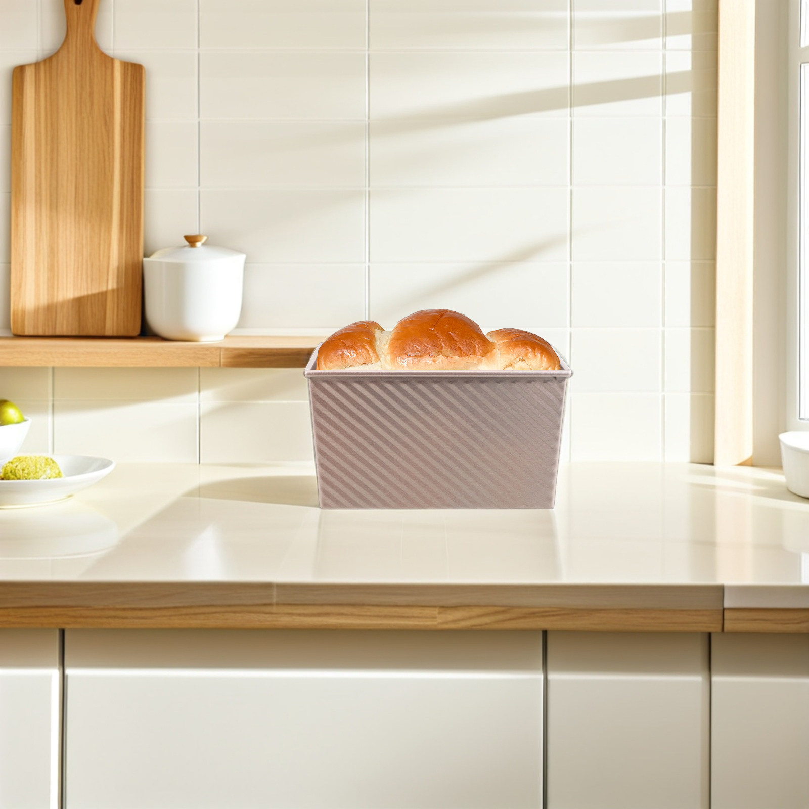 Non-Stick Rectangular Toast Pa - Kitchen Baking Trays บทวิจารณ์และราคา